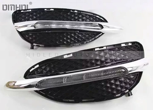 LED DRLs For Mercedes Benz E Class W212 7