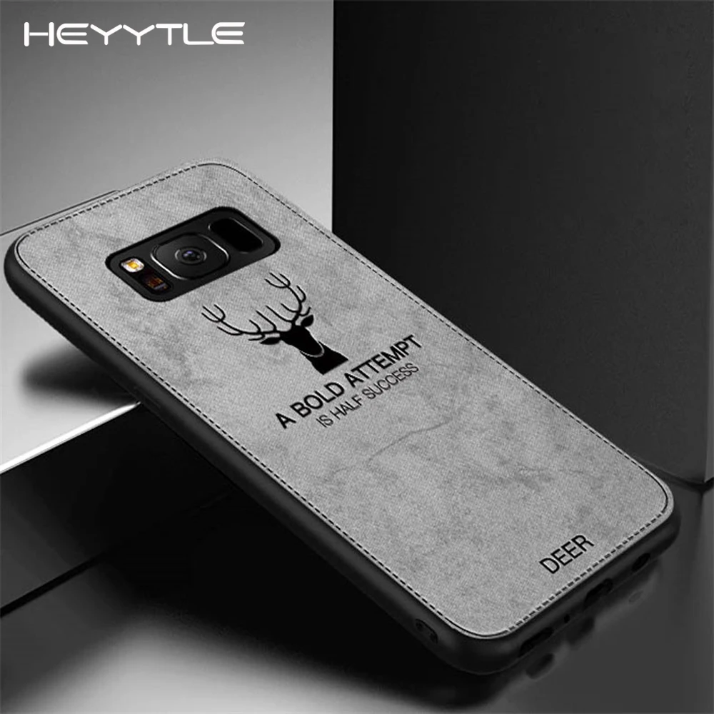 

Heyytle Luxury Deer Ultra Thin Phone Cases For Samsung Note 9 8 S9 S8 S7 Edge Cases Silicone Protective Back Cover Soft Shell