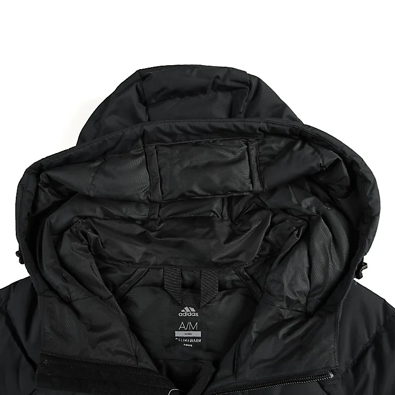 women's adidas outdoor hooded climawarm down jacket
