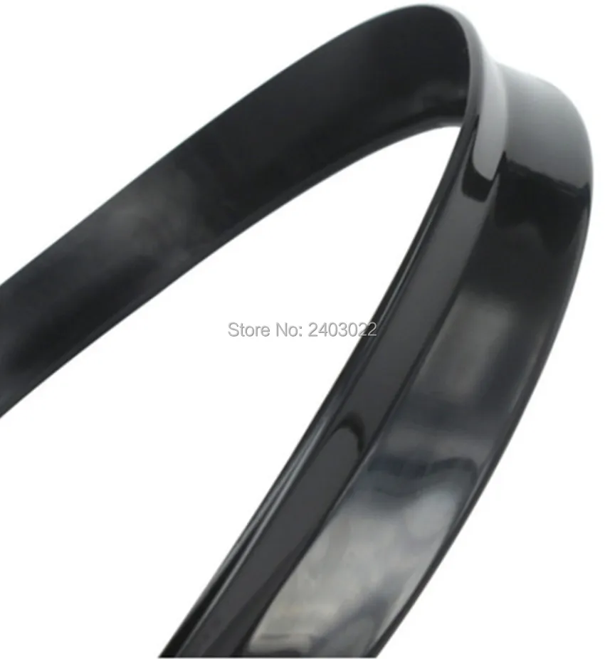 

2Pcs Carbon Fiber Car Fender Flare Wheel Eyebrow Protector Wheel Arch Trim Strip