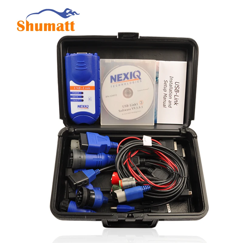 Prix pour Date Version NEXIQ 125032 USB LIEN Diesel Camion Problèmes De Diagnostic Scanner Outil Avec 9 PCS Adaptateur Connecteurs 4 CD Logiciel Prix pour Date Version NEXIQ 125032 USB LIEN Diesel Camion Problèmes De Diagnostic Scanner Outil Avec 9 PCS Adaptateur Connecteurs 4 CD Logiciel