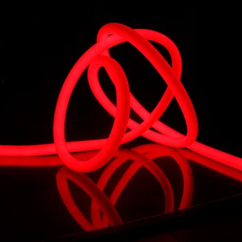

LED Neon Light 220V 120Leds/m 2835 IP66 Waterproof Rope Tape Outdoor Diameter 14MM 360 Degree View Angle LED Flexible Ribbon 12V