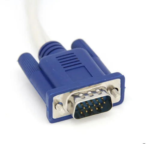 10 قطعة VGA SVGA إلى التلفزيون RCA S-فيديو AV خارج مهائي كابلات محول الكمبيوتر المحمول سطح المكتب