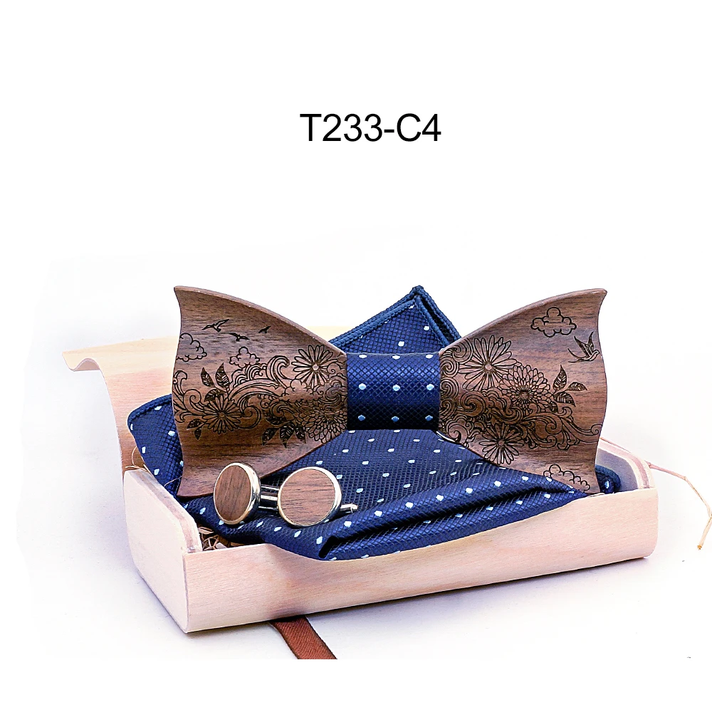 3D гравировка деревянный галстук-бабочка Галстуки для мужские галстуки деревянная бабочка ручной работы бабочка деревянный лук галстук