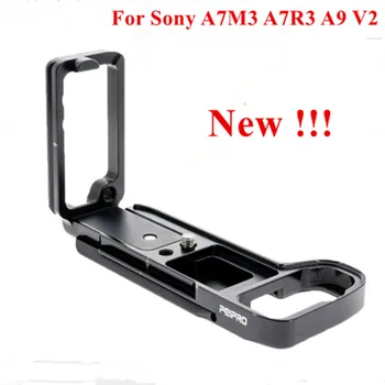 

2018 New PEIPRO Aviation alloy aluminum quick Release L-plate bracket camera Hand Grip for A7M3 A7R3 A9 V2 camera