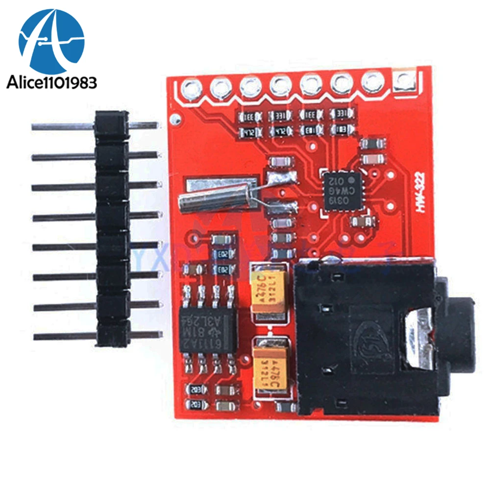 Si4703 RDS FM радио тюнер оценочная плата для Arduino AVR PIC ARM Обнаружение RBDS 3 5 мм аудио