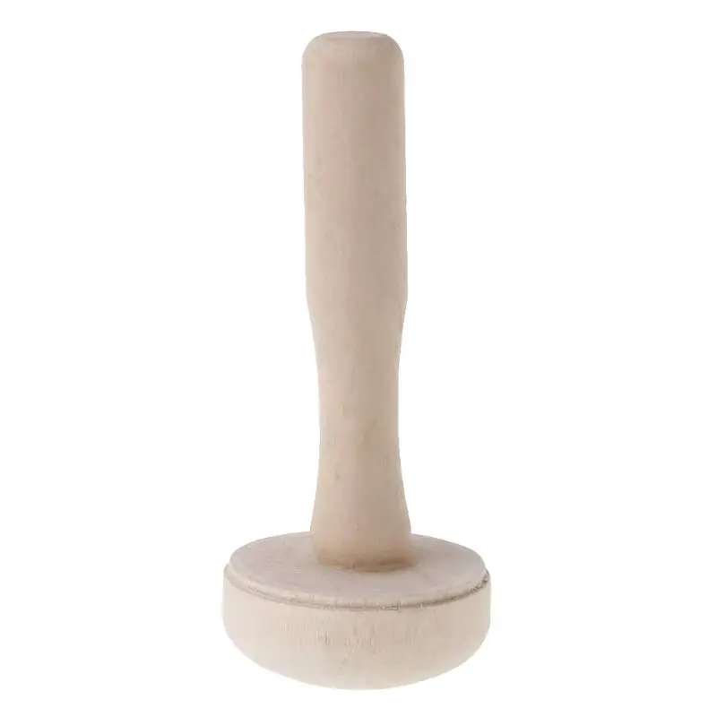 Printing Screen Roller Wooden Mushroom Roller Paper Printing Ink Rubbing Use Art Craft Printmaking Tool