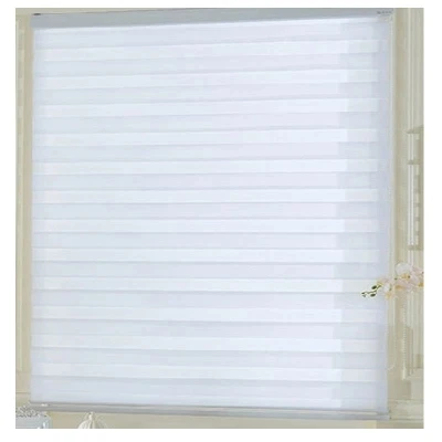 

Free shipping promotion sales dual roller blind zebra blind double layer roller blinds for customized size