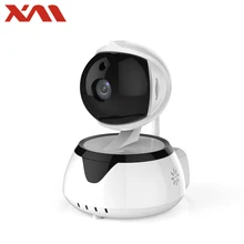 1MP 720 P HD Pan Tilt sem fio WiFi Câmera De Segurança Dia e Noite Visão de Vigilância de Rede IP Baby Monitor suporte Dois-Way Áudio