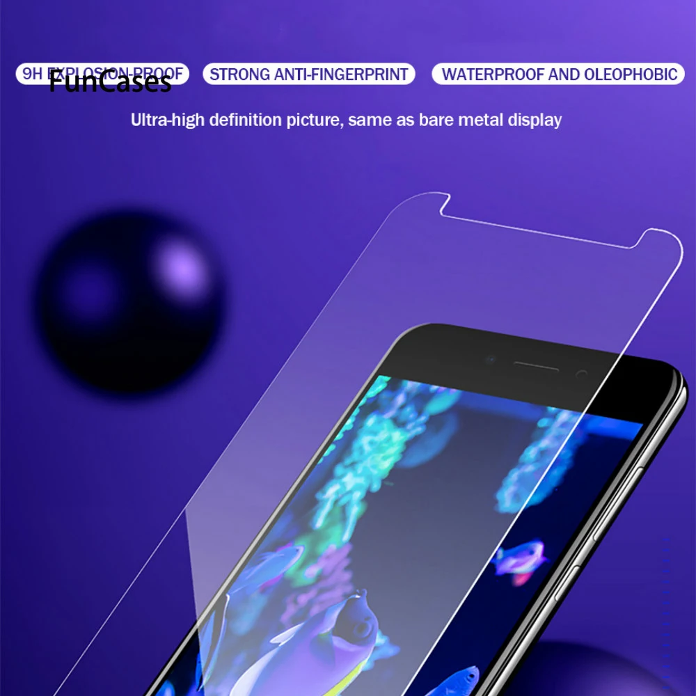 Закаленное стекло для Redmi Note7 Note6 Pro 6 6A Защитная пленка экрана Note 5 5A 4 4X Plus Prime