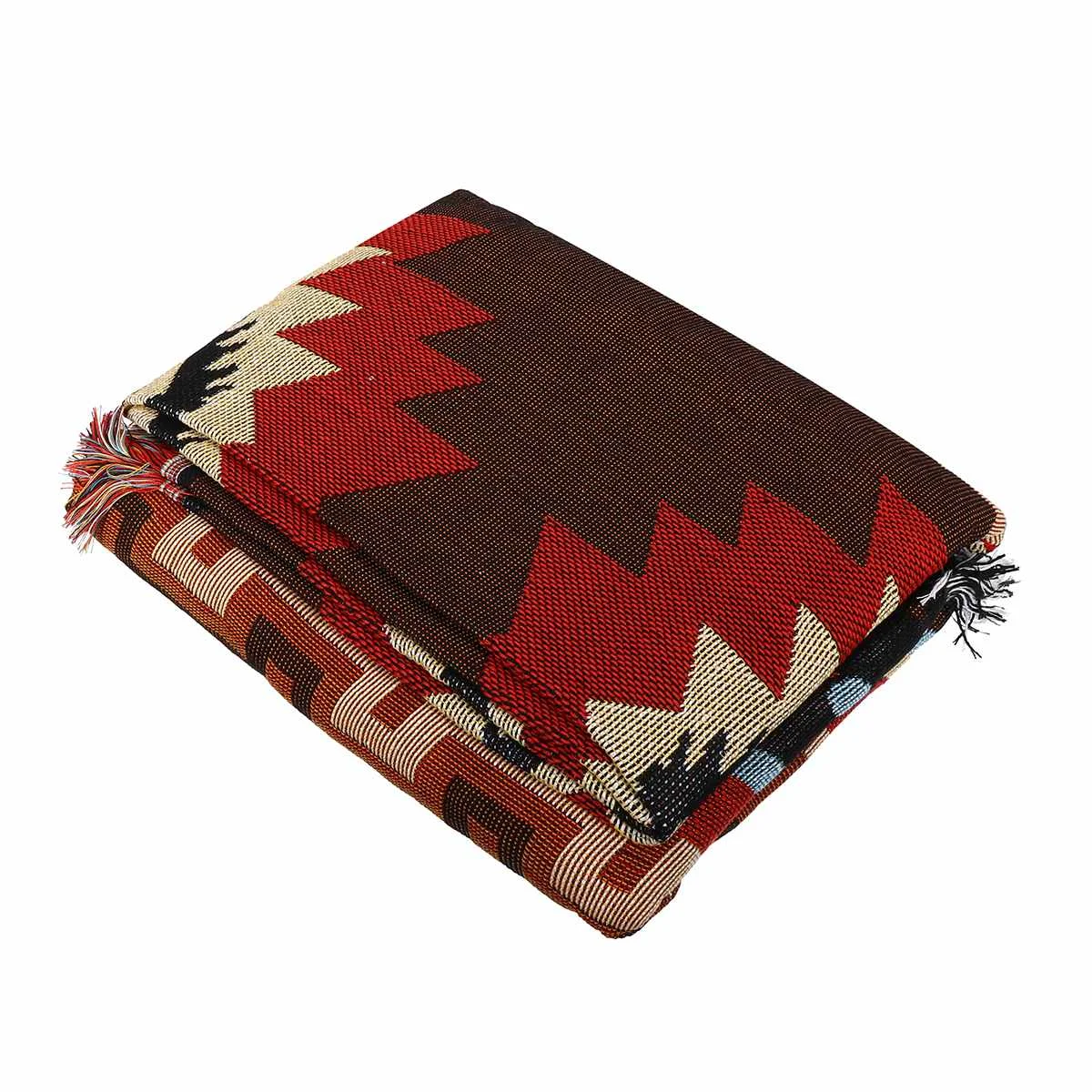 130x160 см Aztec Navajo плед коврик настенный хлопковый коврик полотенце тканый геометрический текстиль постельные принадлежности украшение для дома