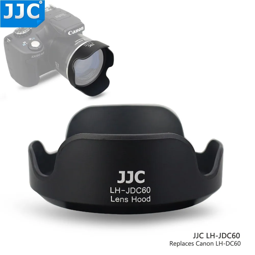 Байонетная бленда JJC для объектива камеры CANON PowerShot SX1 IS/SX10 IS/SX20 IS/SX30 IS/SX40 IS/SX50 HS