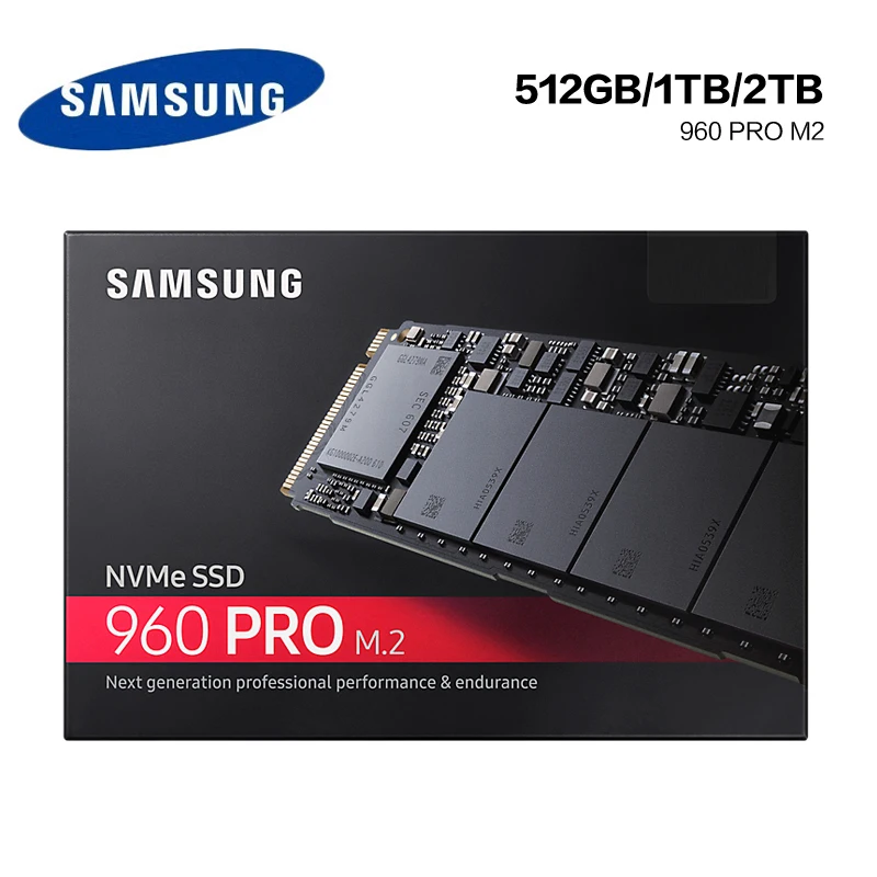 2T Samsung 960 PRO Internal SSD 2TB Internal Solid State Drives PCIe 3.