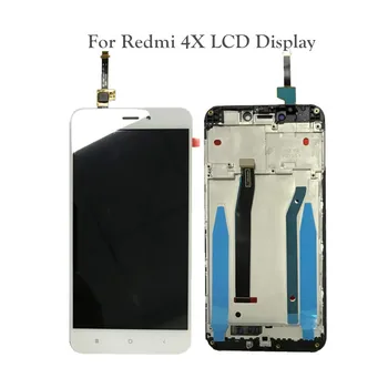 

AYJ LCD High Quality Display for Xiaomi Redmi 4X with Frame Screen Touch Panel digitizer Assembly Spare Repair Parts Tools Free