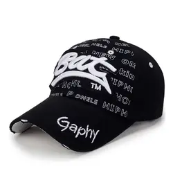 Новая бейсбольная кепка путешествия Шапки хип-хоп установлены дешевые мужские женские шапки Gorras изогнутый край Шапки повреждения
