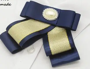 Продавать Англии Стиль дамы элегантного темно-Цвет Галстук Bowtie Молодежные Галстуки Винтаж бантом ручной работы отличный подарок для дамы - Цвет: Зеленый