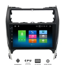 10," ips Android 9,0 Авторадио для Toyota Camry 2012 2013 Автомобильный мультимедийный плеер США Mid-East версия с 8 ядрами 4 Гб+ 32 ГБ