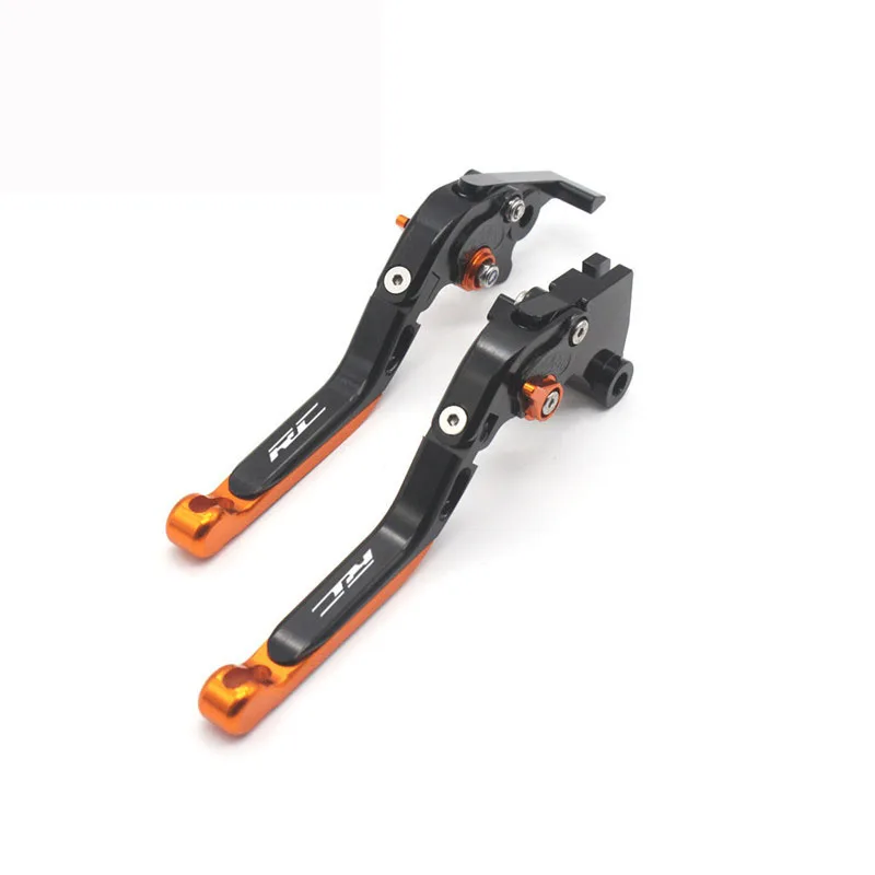 

Adjustable Folding Extendable Brake Clutch Lever For KTM RC RC125 RC200 RC390 125 200 390 14-15 LOGO Free shipping Motorcycle