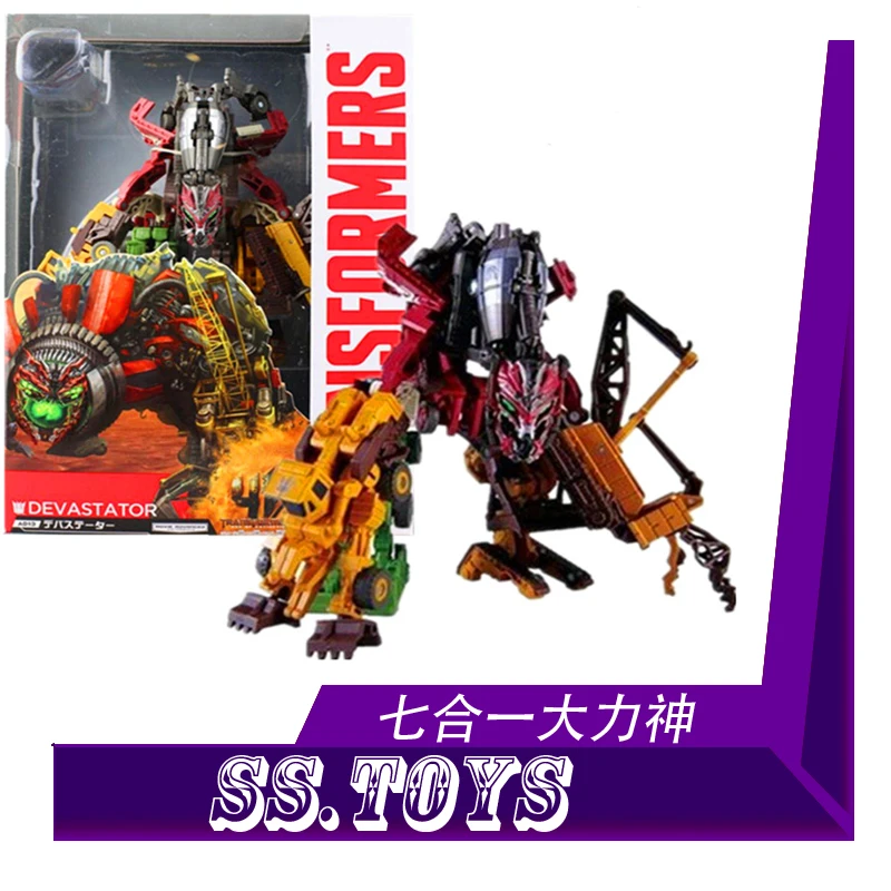 

Transformation The Last Knight ko 7 in 1 movie Devastator figure toy PVC Actin Figure Kid Doll
