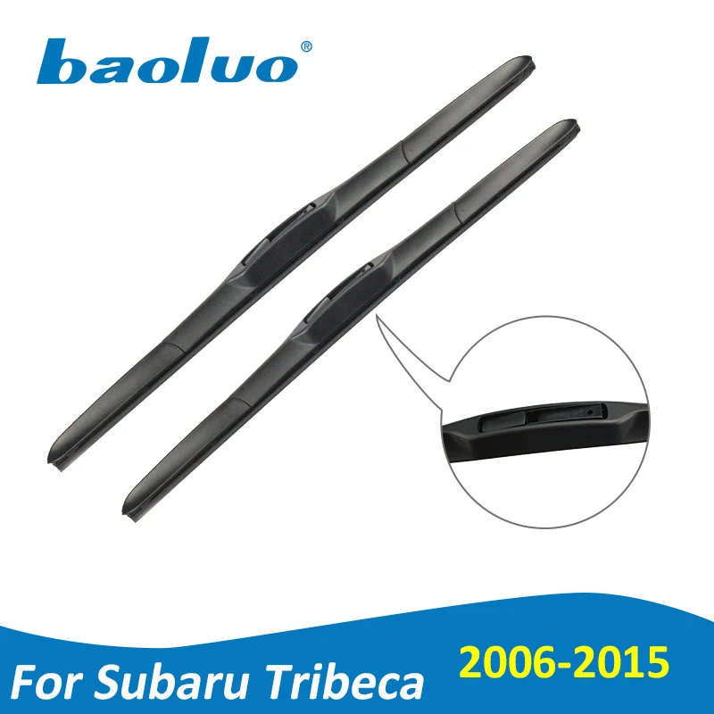 BAOLUO Wiper Blades For Subaru Tribeca 26''+20'' 2006 2007 2008 2009 2010 2011 2012 2013 2014 2015 Windshield Car Accessories |
