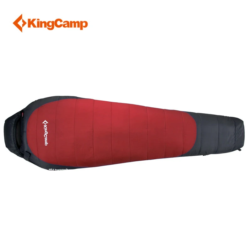 

KingCamp Compact lite Series Sleeping Bag 23 degree F / -5 degree C Primloft Filling Ultralight Portable Mummy for Camping