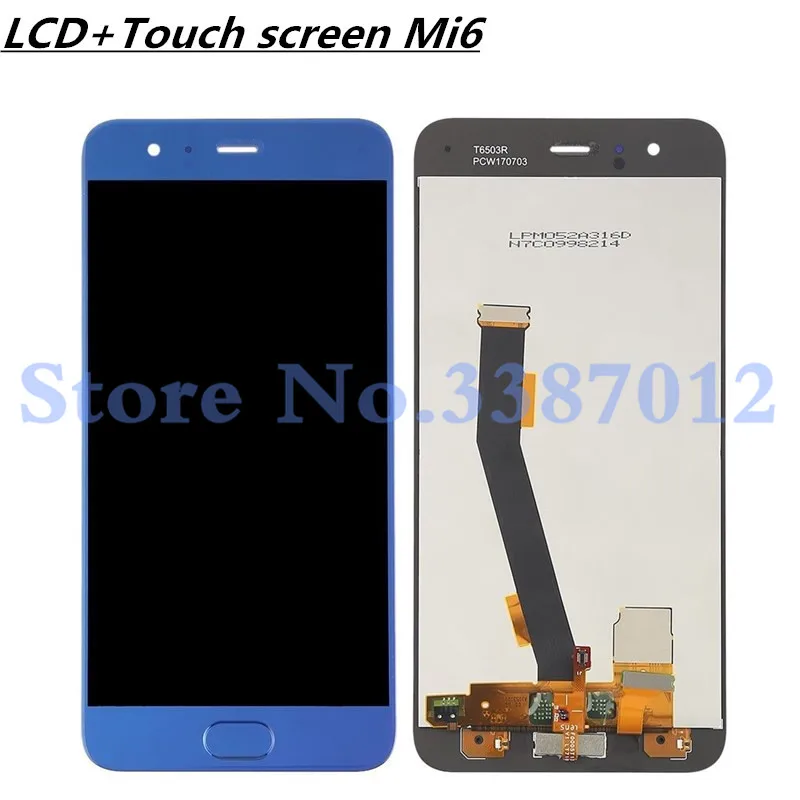 

5.15'' For Xiaomi Mi6 Mi 6 LCD Display+Touch Screen Digitizer Assembly 1920x1080 FHD LCD Replacement Parts For Xiaomi 6 lcd