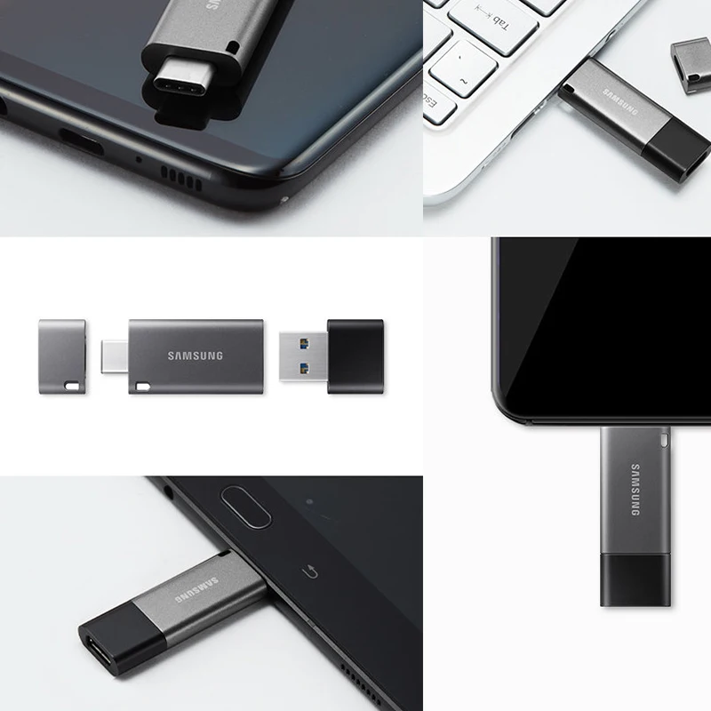 SAMSUNG USB флешка диск 32 г 64 128 256 накопитель 3 1 Тип C флешки Memory Stick смартфон планшетный