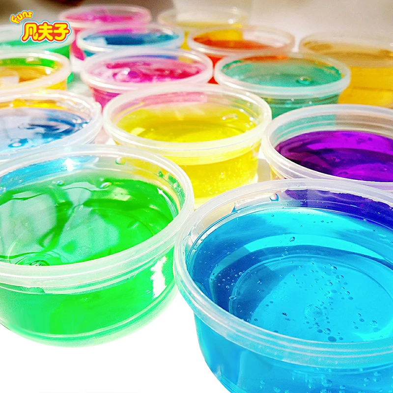50g a box clear crystal mud transparent clay slime putty for educational baby toy DIY handmade playdough 50g a box clear crystal mud transparent clay slime putty for educational baby toy DIY handmade playdough