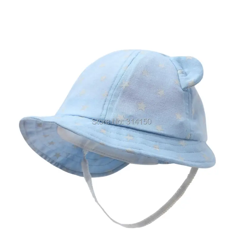 TOU Baby Sunhat модная летняя шапка из чистого хлопка для новорожденных шапки с цветами