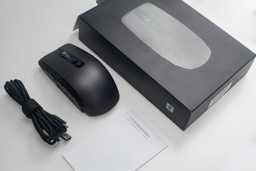 Original Xiaomi Gaming Mouse Wireless For Overwatch and Dota 2  Programming Mouse Gamer 7200 DPI RGB Wired Wireless Dual Mode-1