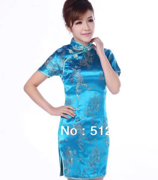 Shanghai Story mandarin collar Chinese dress phoenix plum blossom pattern Cheongsam traditional Oriental dress 13 design