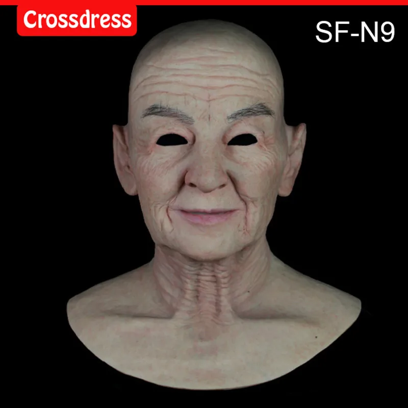 Sf N9 Silicone True People Mask Costume Mask Human Face Mask Silicone 