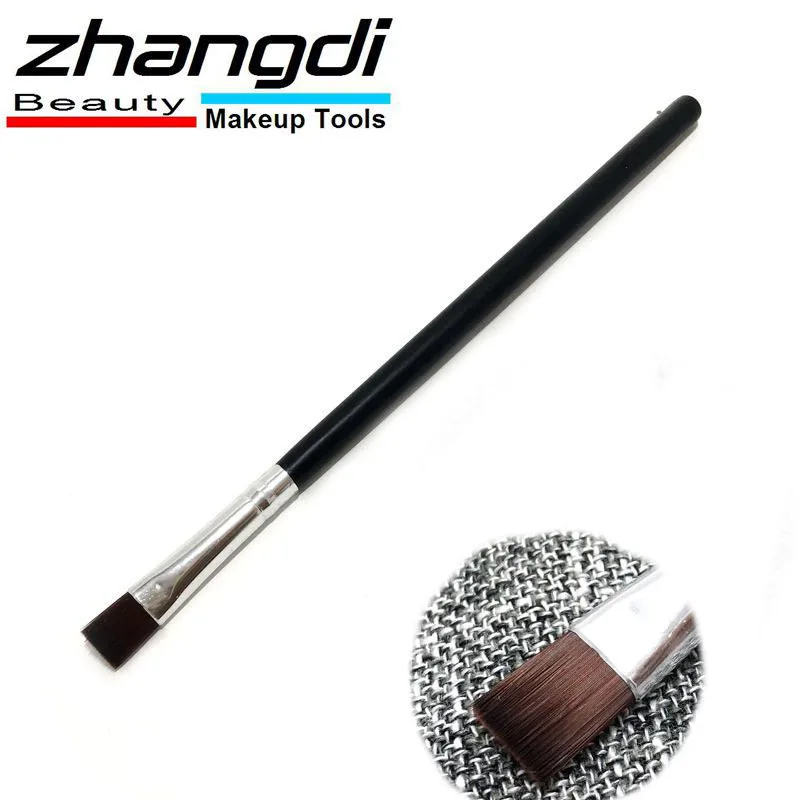 

New 1PCS ZHANGDI Good Quality Flat Eyes Eye Makeup Eyeliner Makeup Brush Z654018