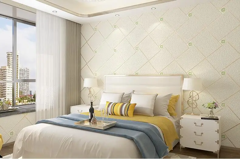 Waliicorners Modern minimalist 3d living room TV background wall non-woven wallpaper imitation marble pattern geometric wallpaper 36 QQ20180411222057