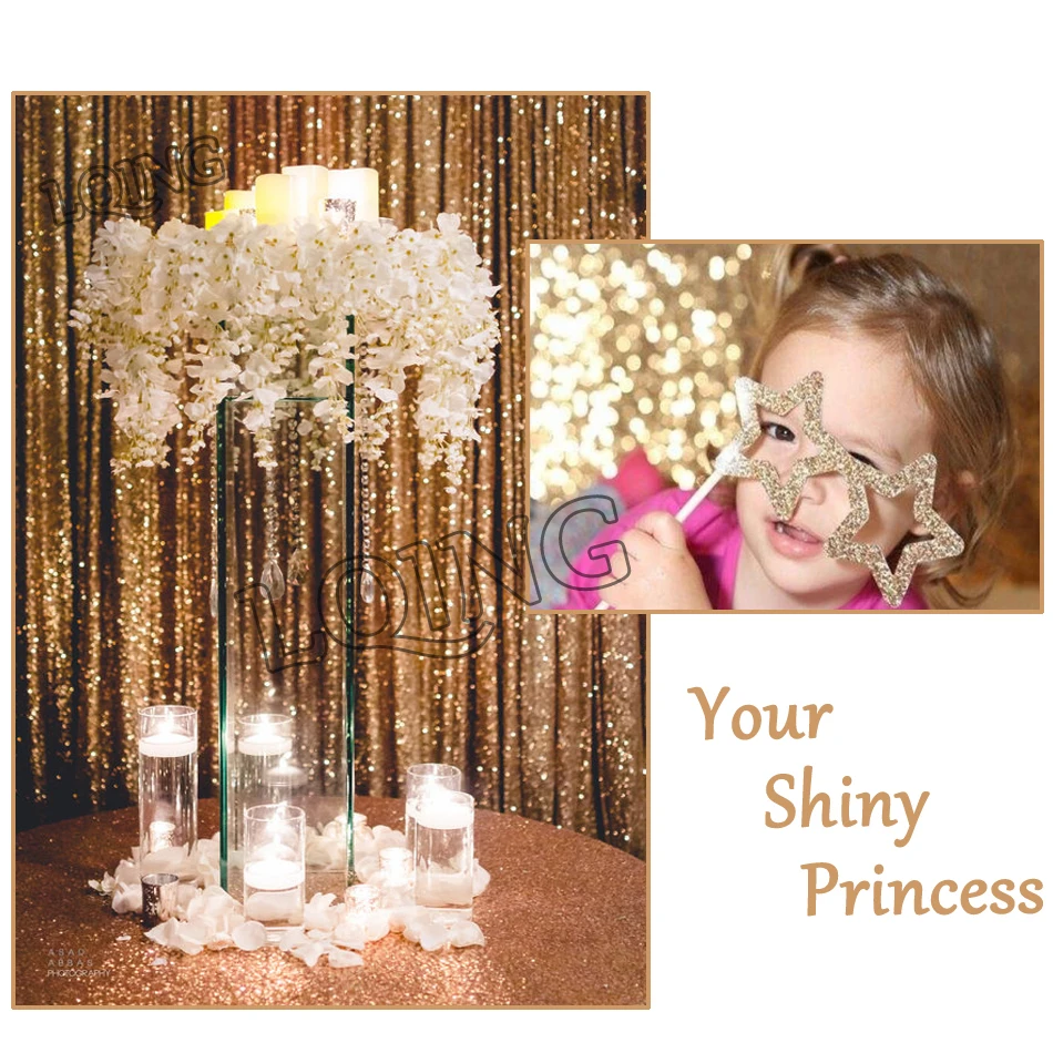 Gold Sequin Backdrop-09
