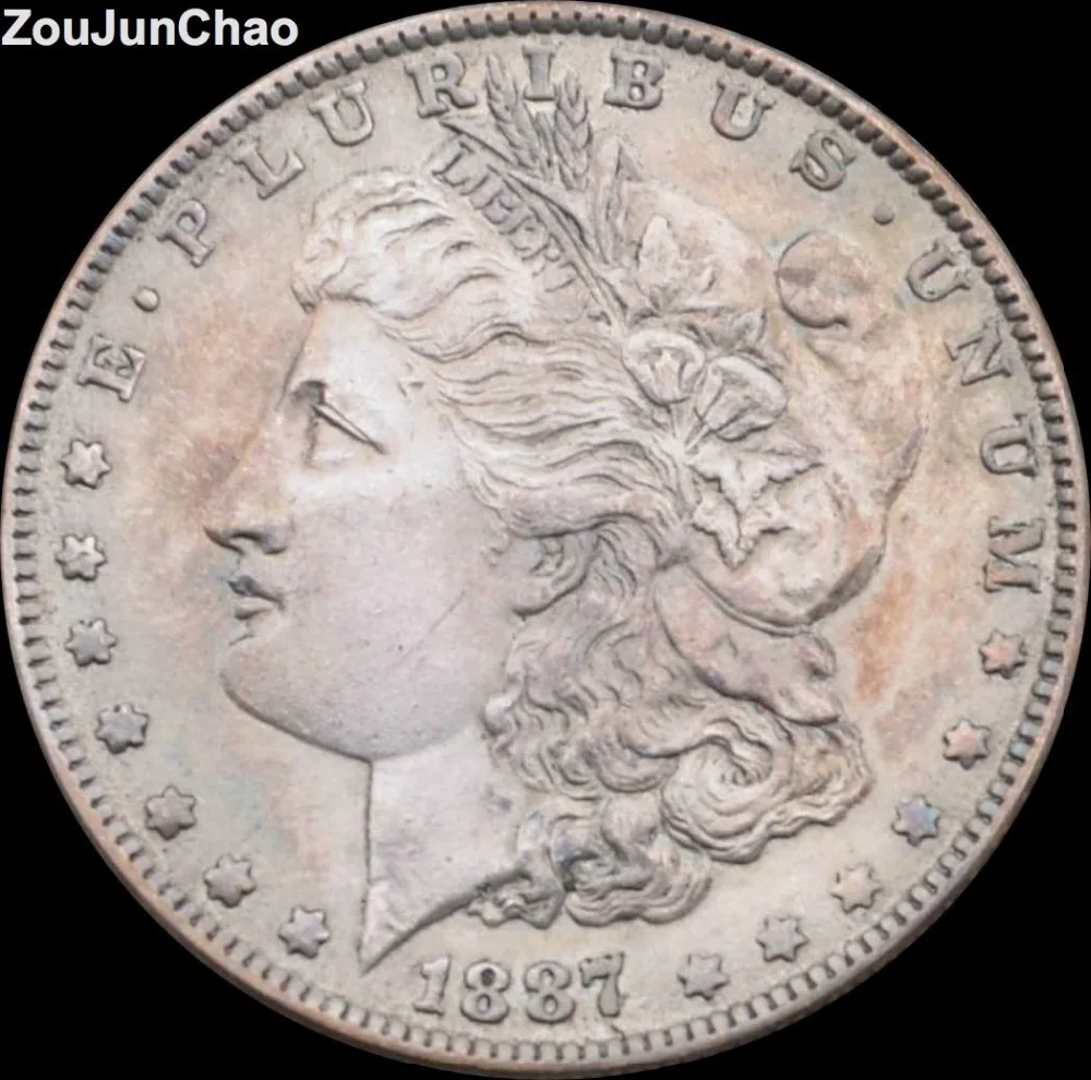 ==> [Free Shipping] Buy Best Untied States Of Amreica 1887-S 90% Silver Coin Morgan Dollar Copy Coin Online with LOWEST Price