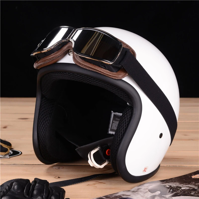 VOSS latest retro universal folding leather goggles vintage motorcycle goggles jet pilot sunglasses VOSS latest retro universal folding leather goggles vintage motorcycle goggles jet pilot sunglasses