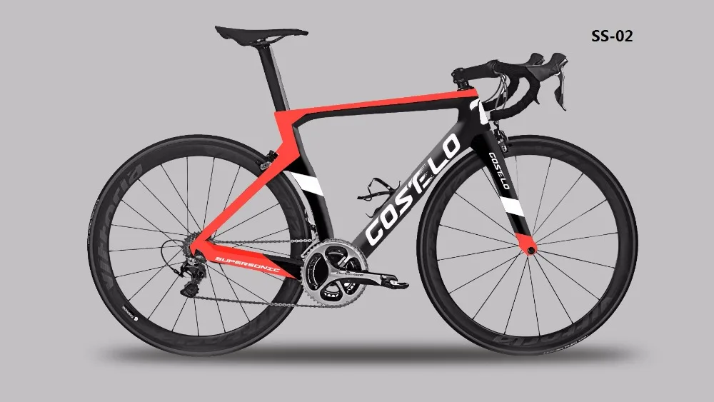 Perfect ROAD BICYCLE carbon fiber road bike frame fork clamp seatpost Carbon Road bicycle Frame disc thru axle road frame 7