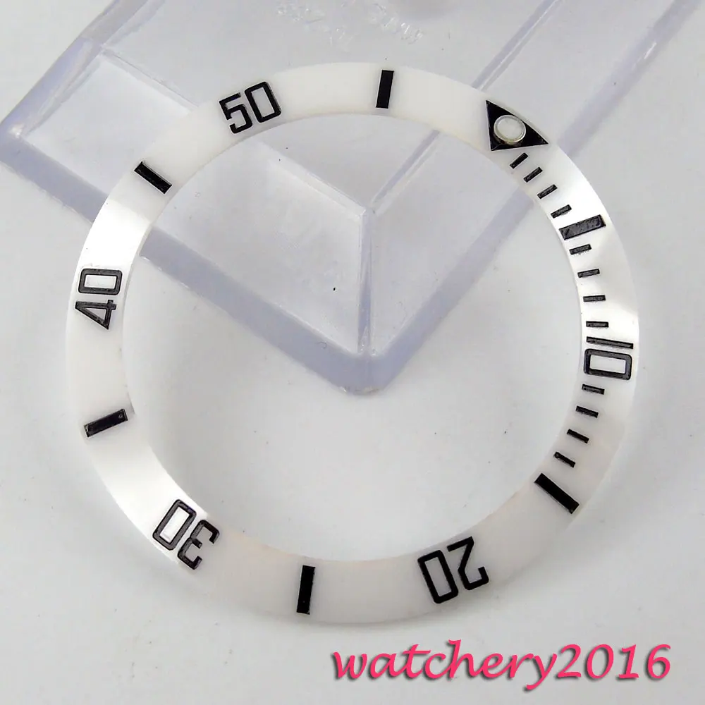 

Luminous ceramic watch bezel insert wheel for parnis GMT Diver automatic Man watch