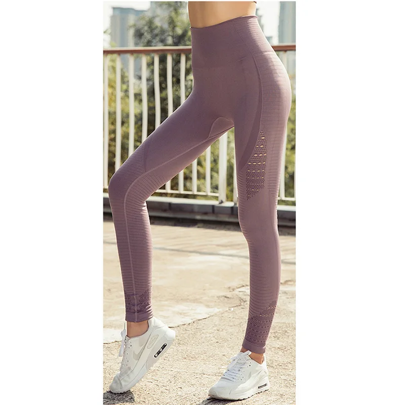 MSSNNG женские спортивные костюмы из 2 предметов, комплекты для йоги, одежда для тренировок, фитнеса, костюмы для бега, спортивная одежда, леггинсы для бега, Женский комплект YSO2 - Цвет: Purple Pants