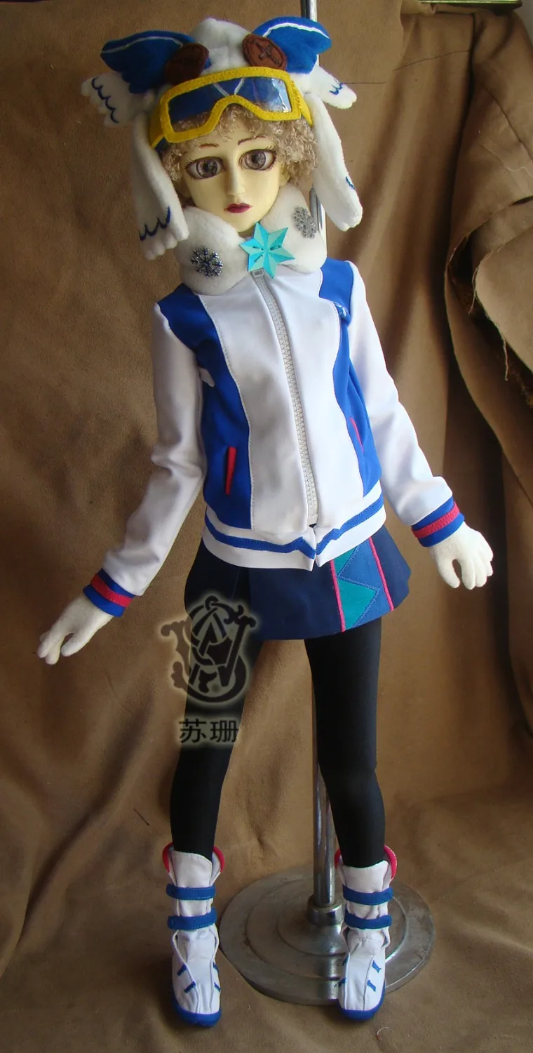 1/3 тонкая Кукла sd bjd одежда для DD BJD Снежная Мику костюм косплей куклы bjd|Куклы| |