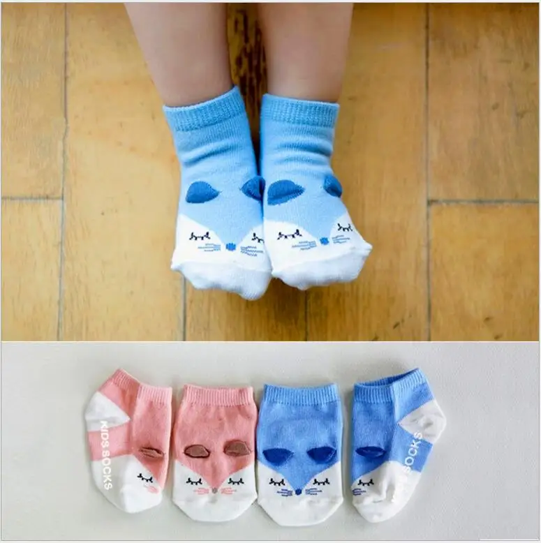 Baby Cotton Anti slip Socks Newborn Infant Autumn Spring