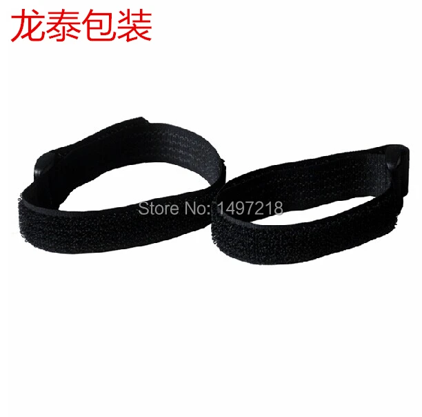 2-10pcs 3cmWidth 20-150cm length Reusable Magic Tape Straps Hook Loop Cable Ties with Plastic Buckles for Power Wire Management