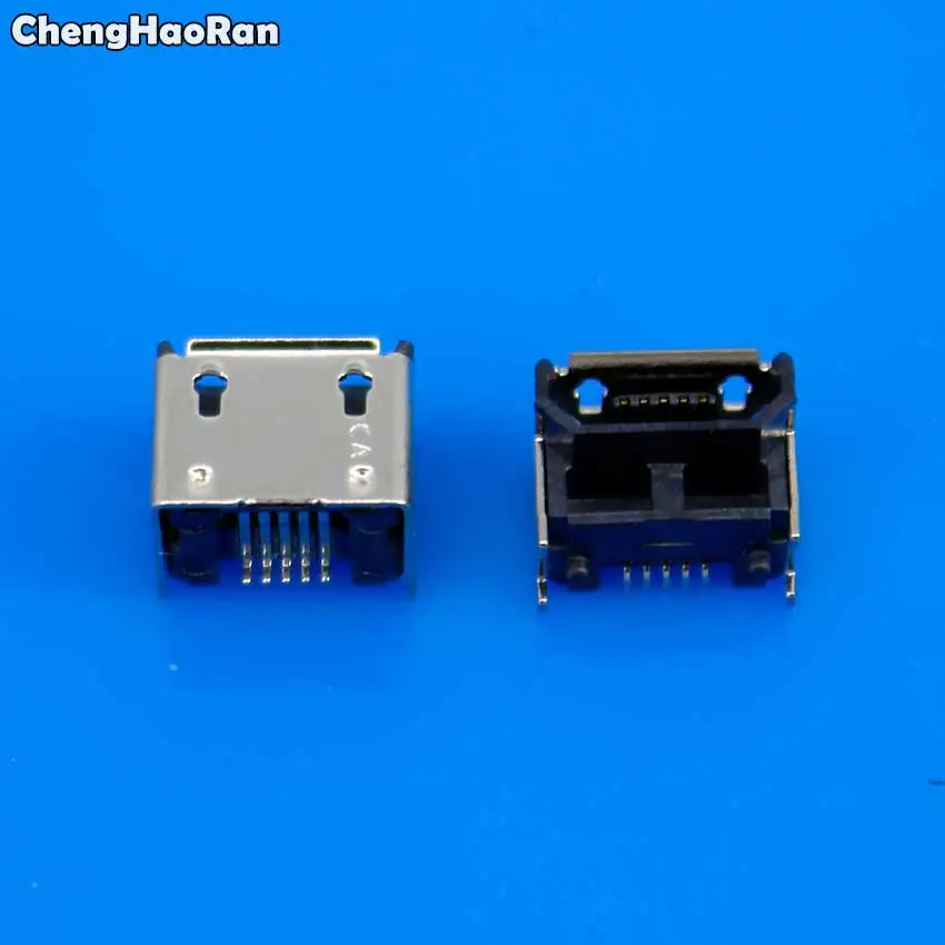 

ChengHaoRan 10pcs Charging Port for Western Digital External Hard Drive etc Data Socket Micro USB Jack Plug Connector