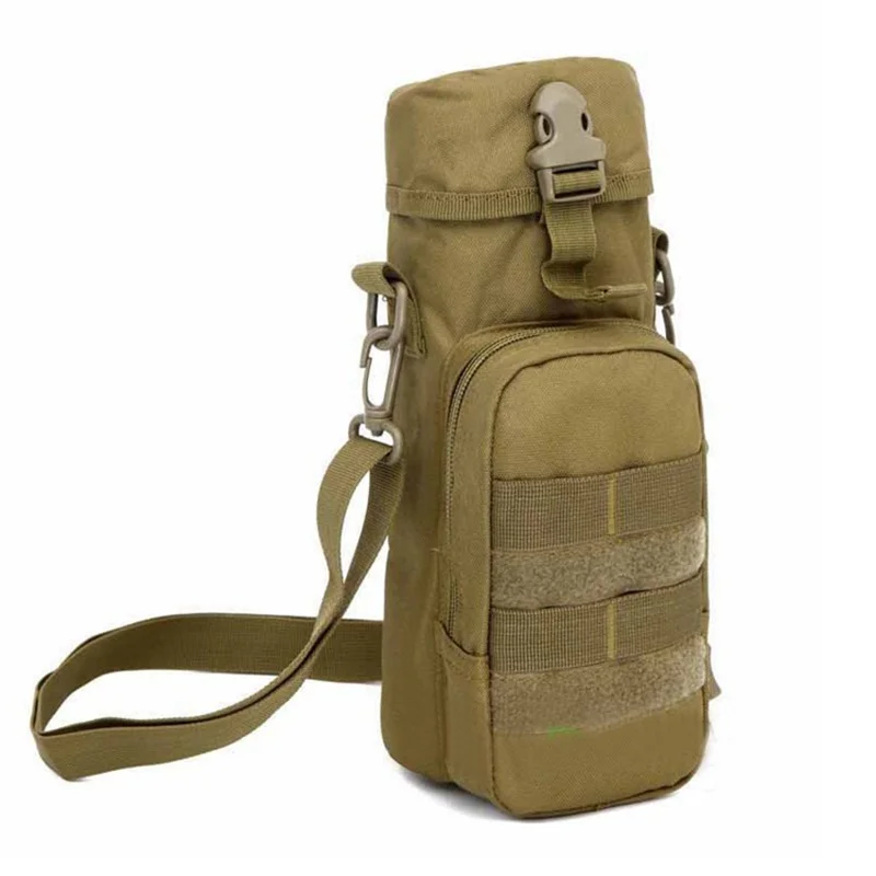 

Outdoor Sports Nylon Canvas Multifunction Ride Water Pack Water Bottle Pouch Tactical Military Pack Bag Travel Hiking Climing