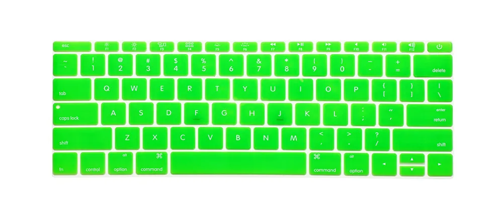 For Macbook Pro 13" A1708( Release No Touch Bar) for Macbook 12"A1534 Retina US English Keyboard Cover Protector Skin