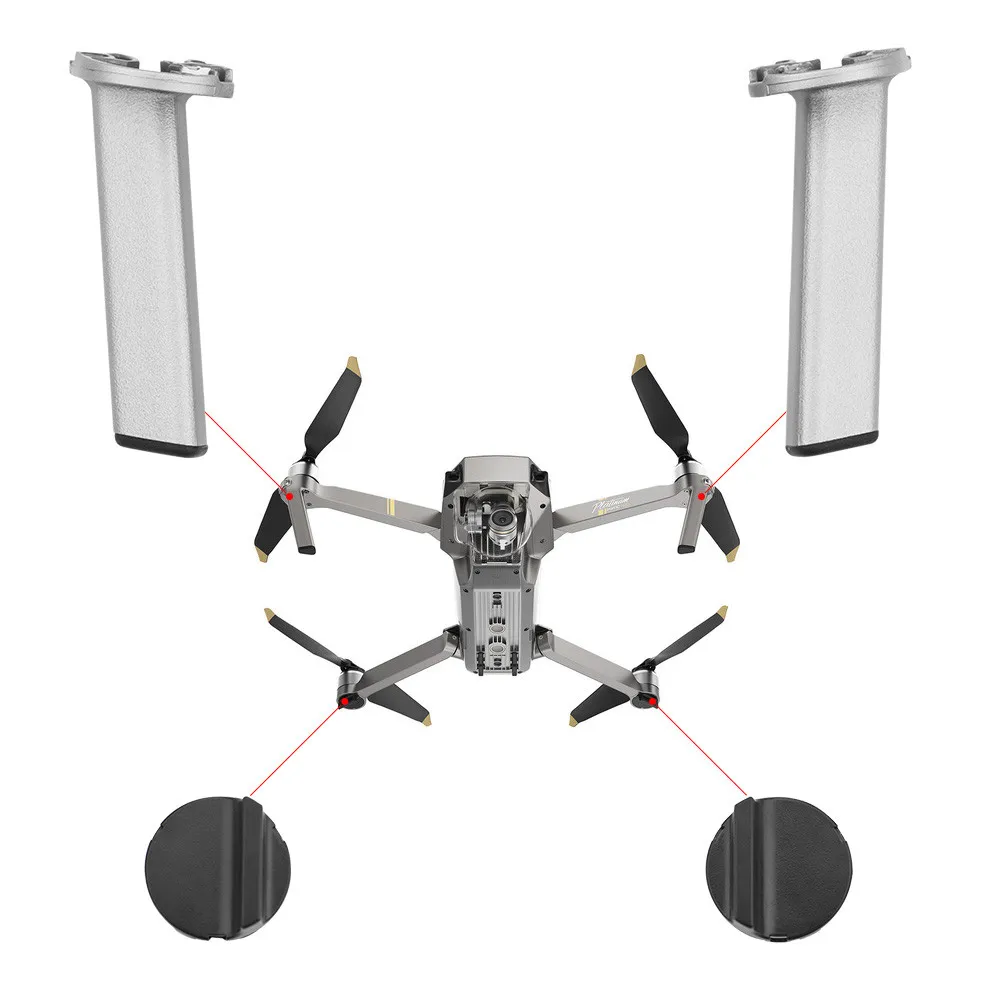 

OMESHIN Metal Fittings left/right Forearm Landing Gear + left/right Rear Cover For DJI Mavic Pro Platinum Repair Parts