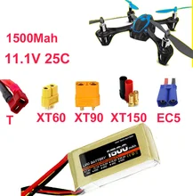 Alta taxa de bateria LIPO 3 s 25c 11.1 v 1500 mah li-bateria li-poly 25C drone aircraft baixa resistência fpv bateria recarregável