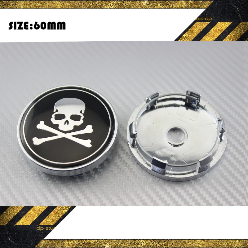 Купить 4 ШТ. КАРАТЕЛЬ ЧЕРЕП ЛОГОТИП АВТОМОБИЛЬНЫХ ШИН РУЛЬ ЦЕНТР ...