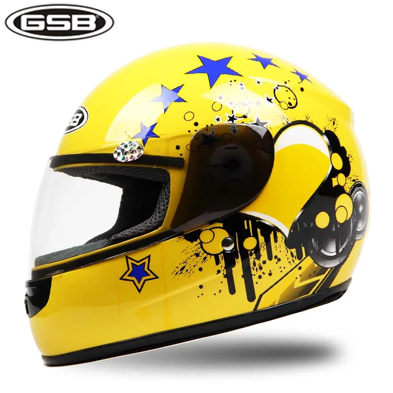 

Children's Motor Helmet Safety Warm Motorbike Motorcycle Helmet full face comfortable kask casque casco for 3-9 years old kid